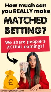 how much can you make matched betting|No.